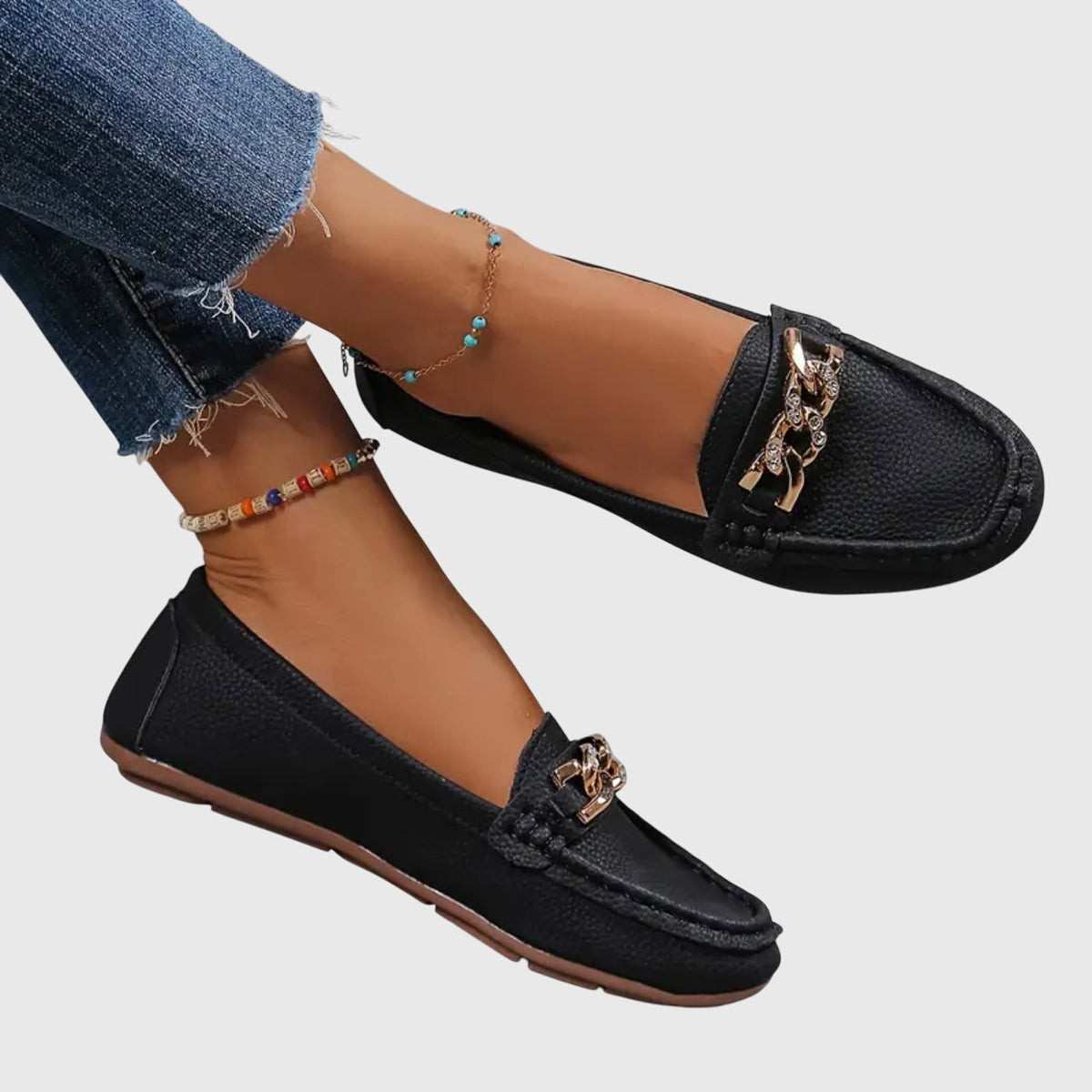 Paola | Mocasines Elegantes y Cómodos para Mujer - Blanco - 37