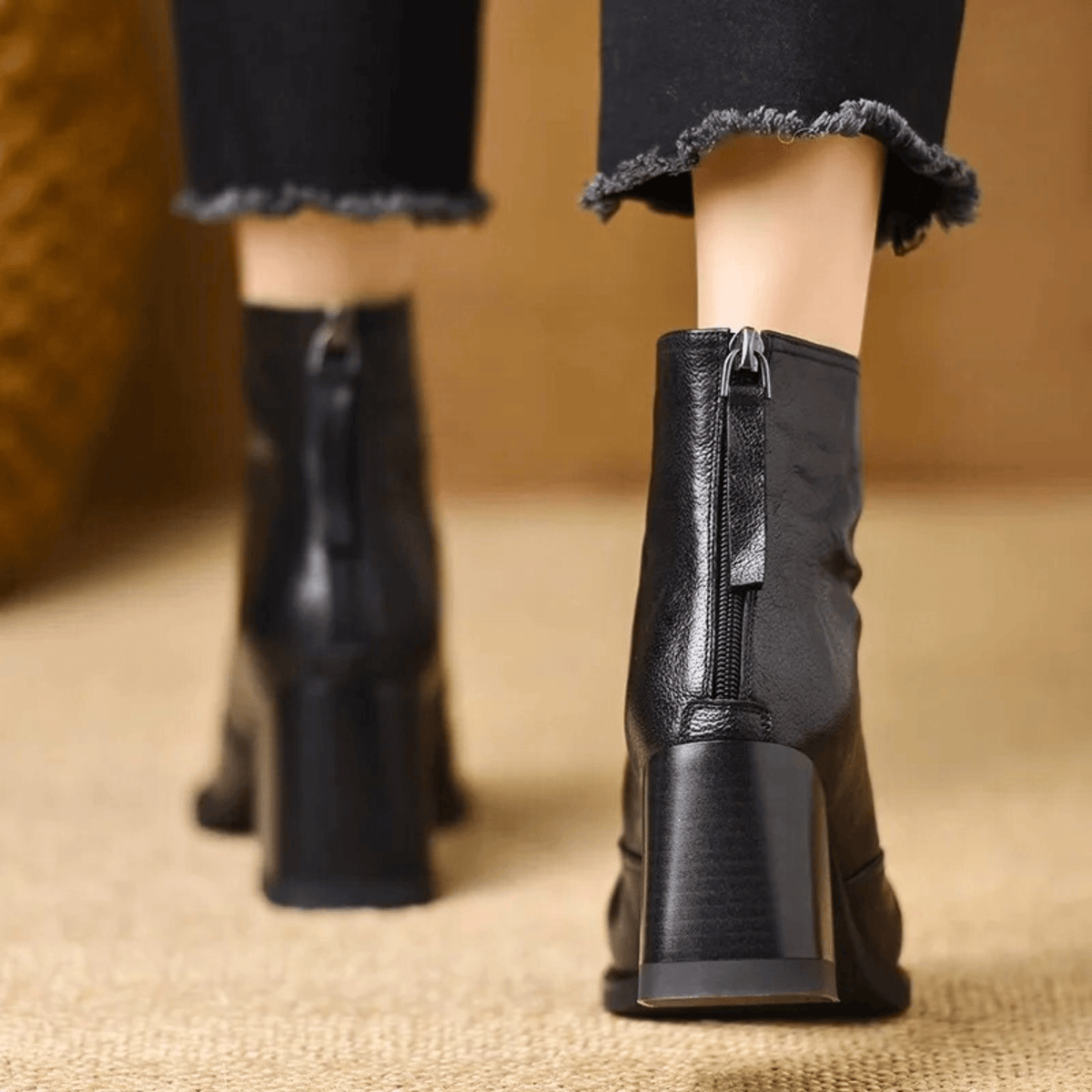 Claudia | Botines de Lujo con Tacón Medio - imagen 11