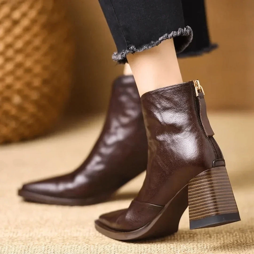 Claudia | Botines de Lujo con Tacón Medio - imagen 8
