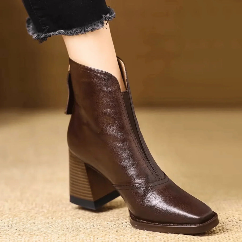 Claudia | Botines de Lujo con Tacón Medio - imagen 6
