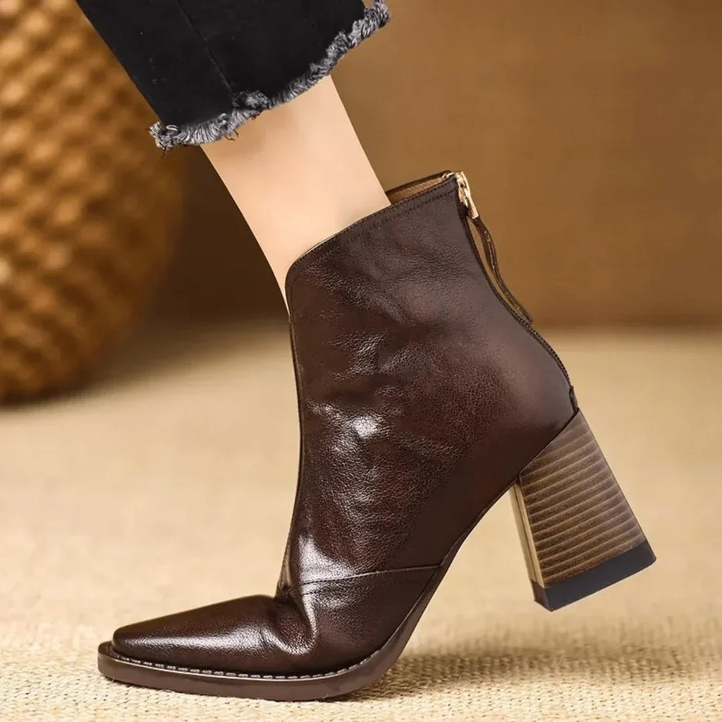 Claudia | Botines de Lujo con Tacón Medio - imagen 9