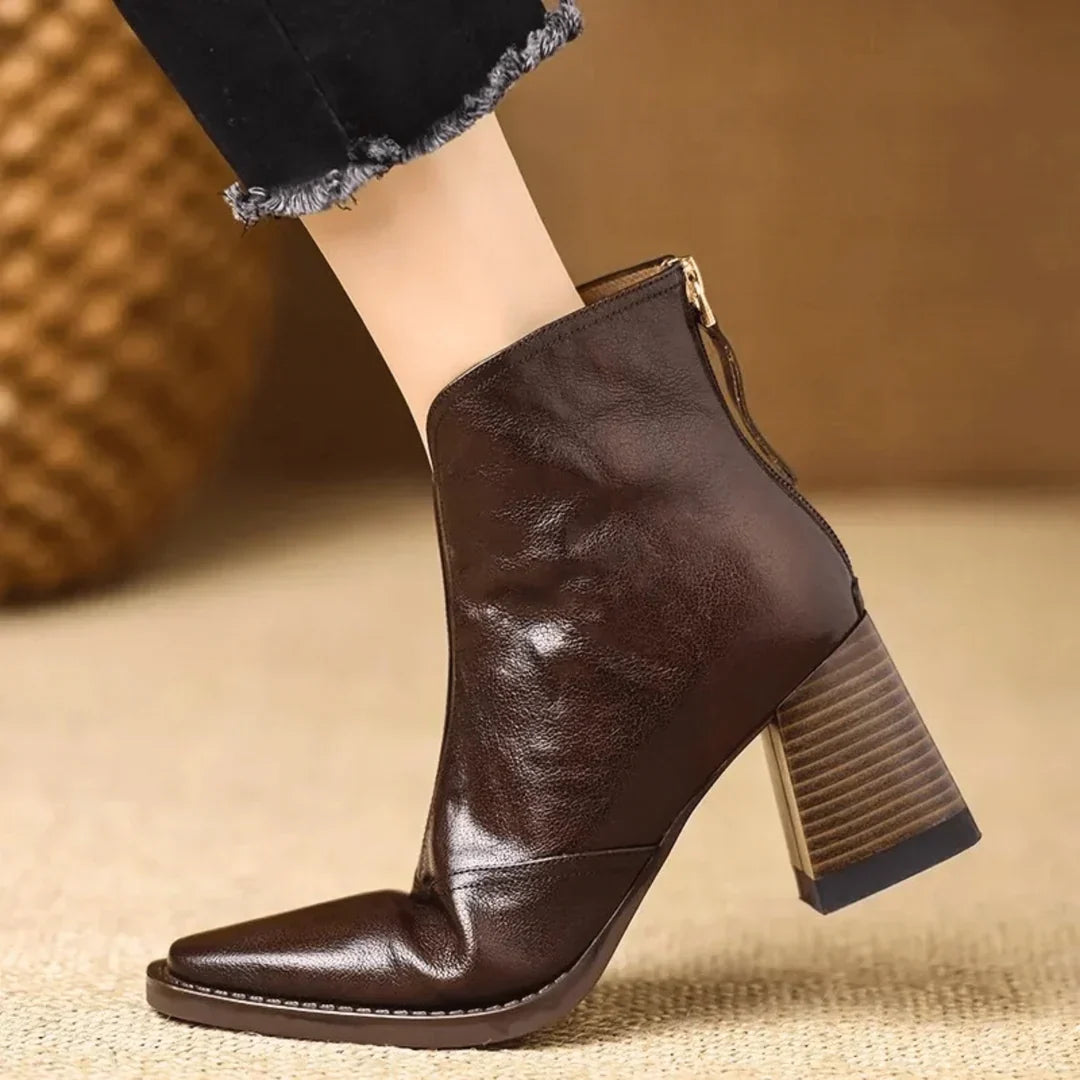 Claudia | Botines de Lujo con Tacón Medio - imagen 9